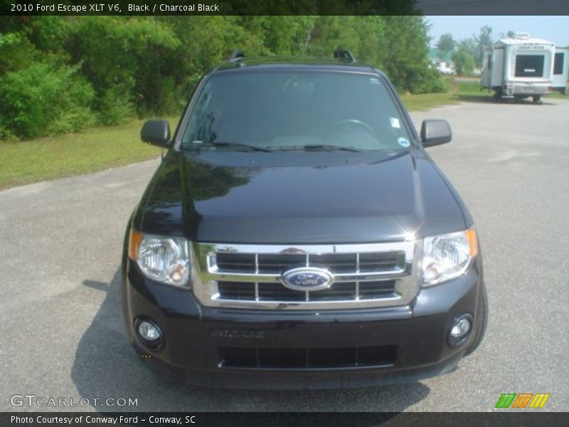 Black / Charcoal Black 2010 Ford Escape XLT V6