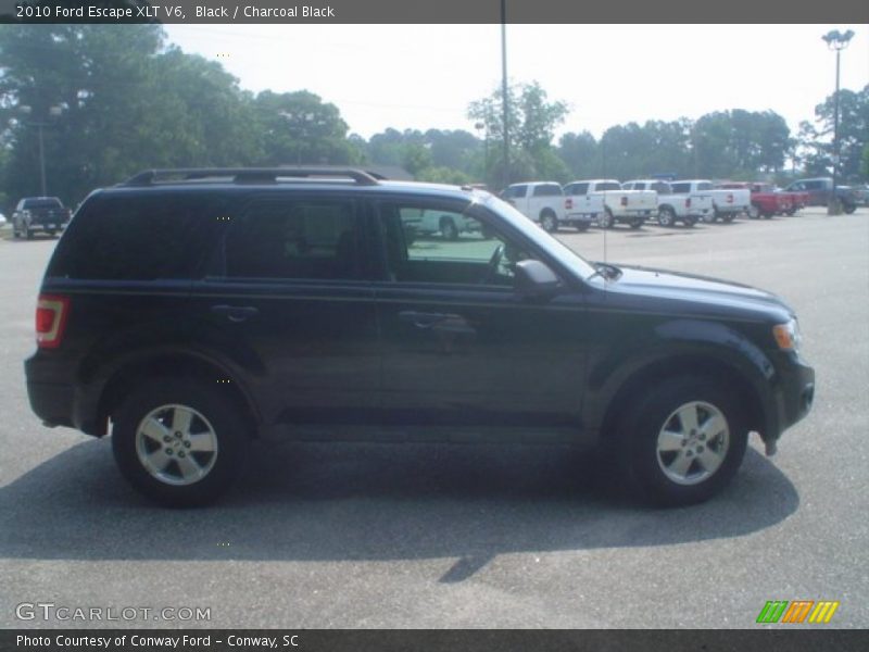 Black / Charcoal Black 2010 Ford Escape XLT V6