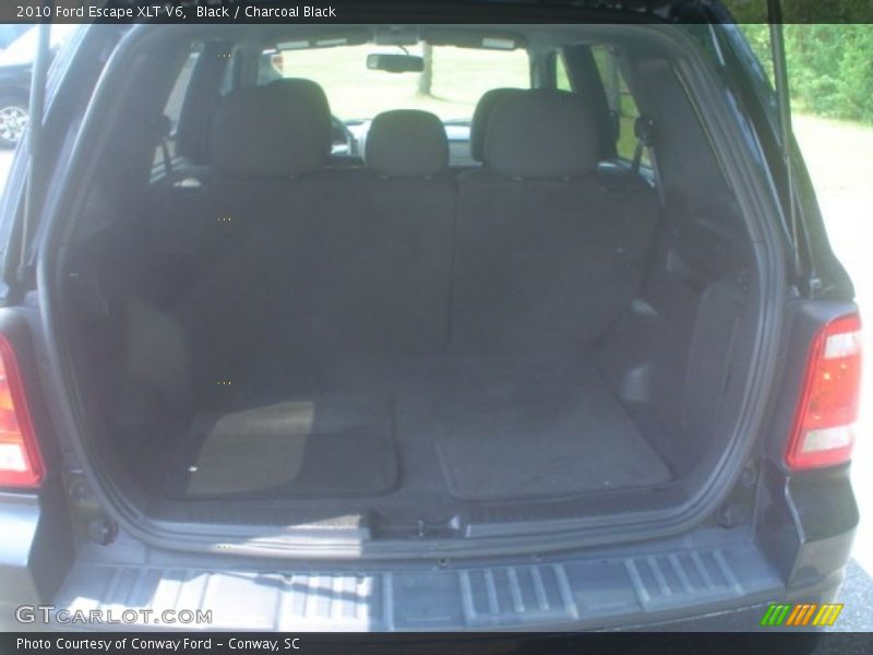 Black / Charcoal Black 2010 Ford Escape XLT V6