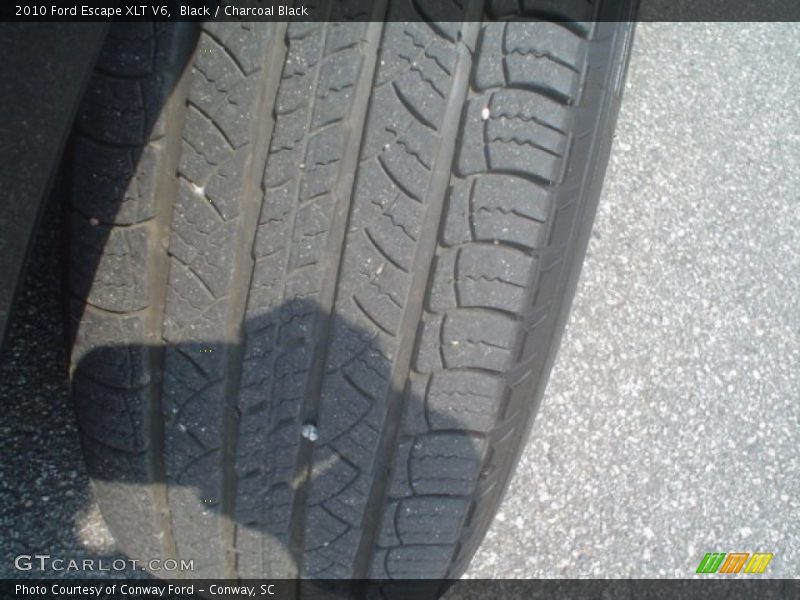 Black / Charcoal Black 2010 Ford Escape XLT V6