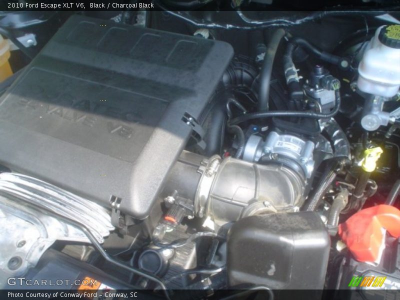 Black / Charcoal Black 2010 Ford Escape XLT V6
