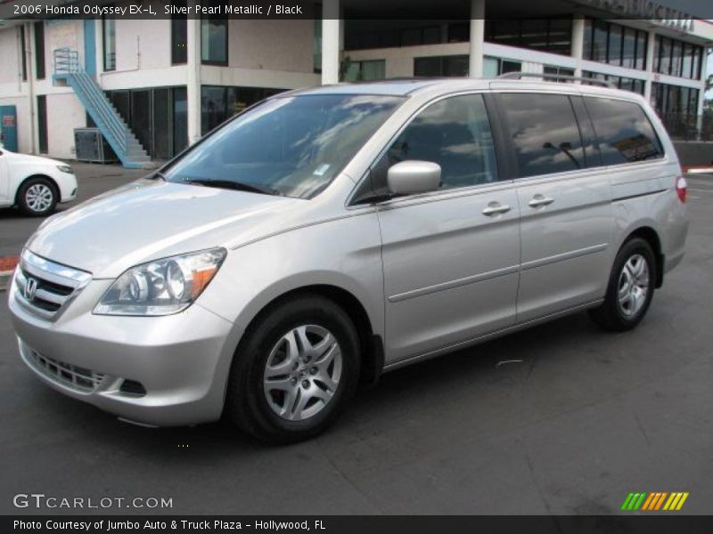 Silver Pearl Metallic / Black 2006 Honda Odyssey EX-L