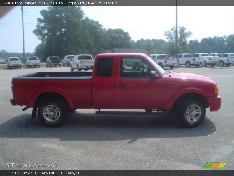 Bright Red / Medium Dark Flint 2004 Ford Ranger Edge SuperCab