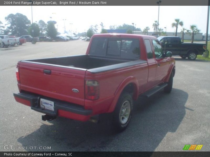 Bright Red / Medium Dark Flint 2004 Ford Ranger Edge SuperCab