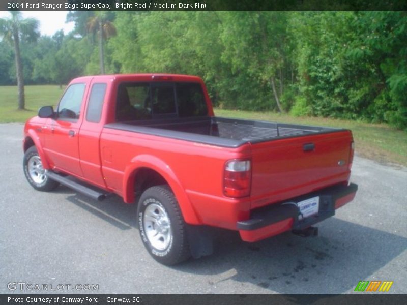 Bright Red / Medium Dark Flint 2004 Ford Ranger Edge SuperCab