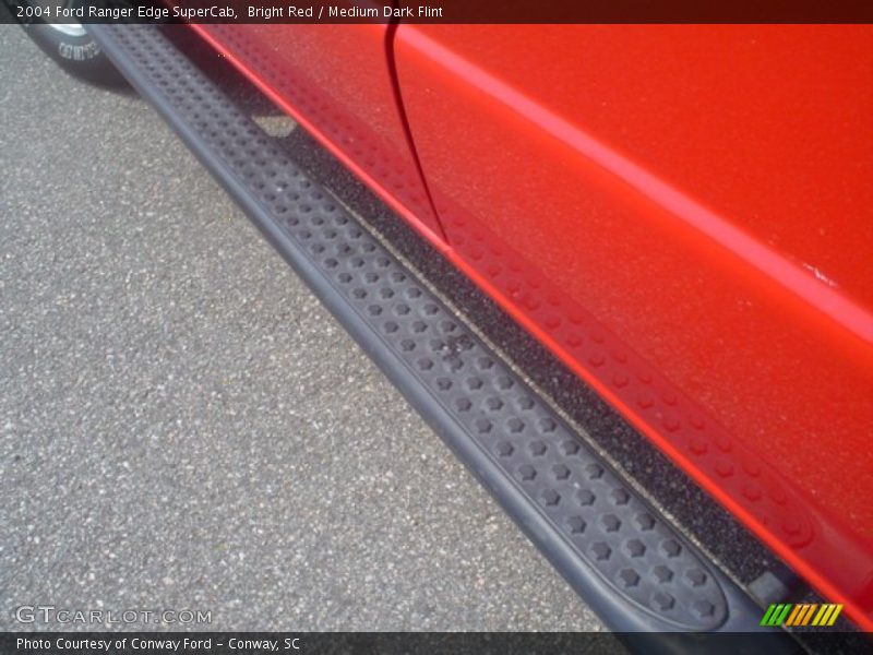 Bright Red / Medium Dark Flint 2004 Ford Ranger Edge SuperCab