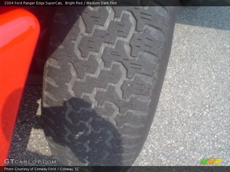 Bright Red / Medium Dark Flint 2004 Ford Ranger Edge SuperCab