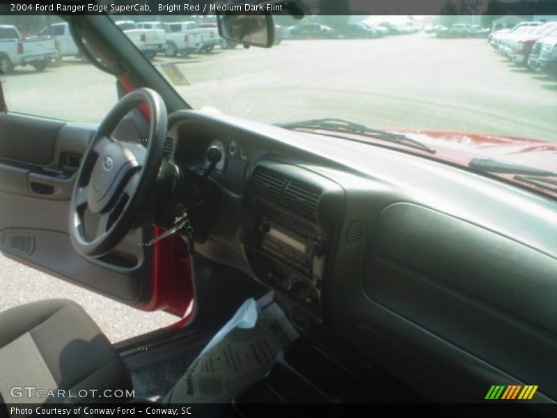 Bright Red / Medium Dark Flint 2004 Ford Ranger Edge SuperCab