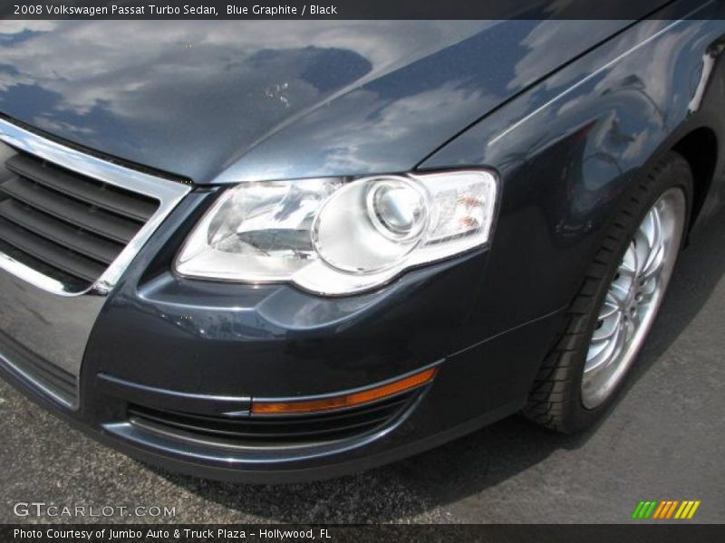 Blue Graphite / Black 2008 Volkswagen Passat Turbo Sedan