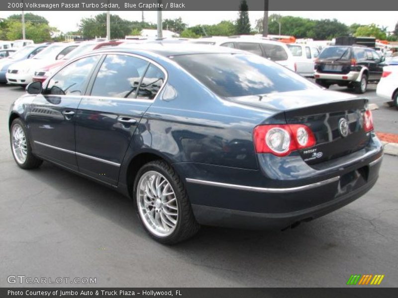 Blue Graphite / Black 2008 Volkswagen Passat Turbo Sedan