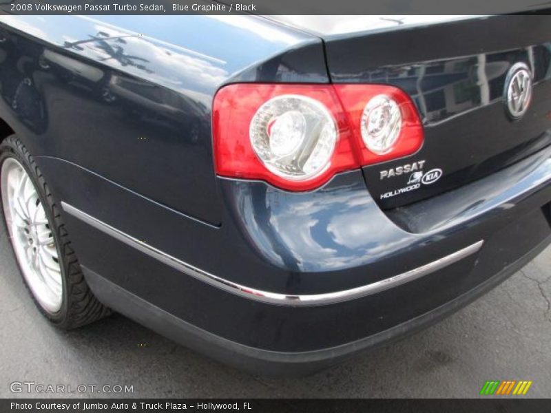 Blue Graphite / Black 2008 Volkswagen Passat Turbo Sedan