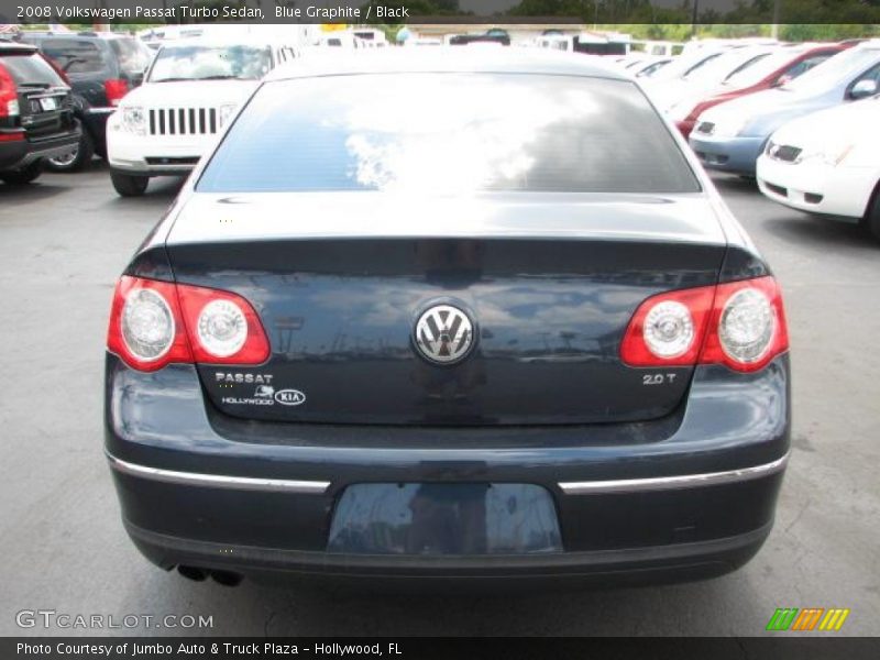 Blue Graphite / Black 2008 Volkswagen Passat Turbo Sedan