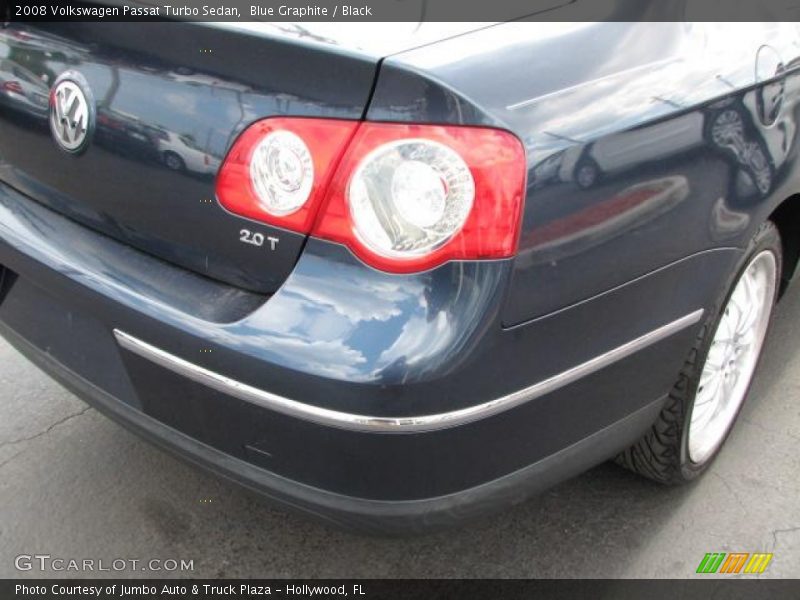 Blue Graphite / Black 2008 Volkswagen Passat Turbo Sedan