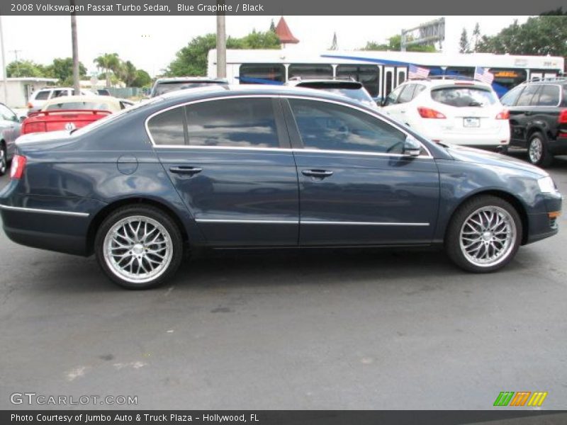 Blue Graphite / Black 2008 Volkswagen Passat Turbo Sedan