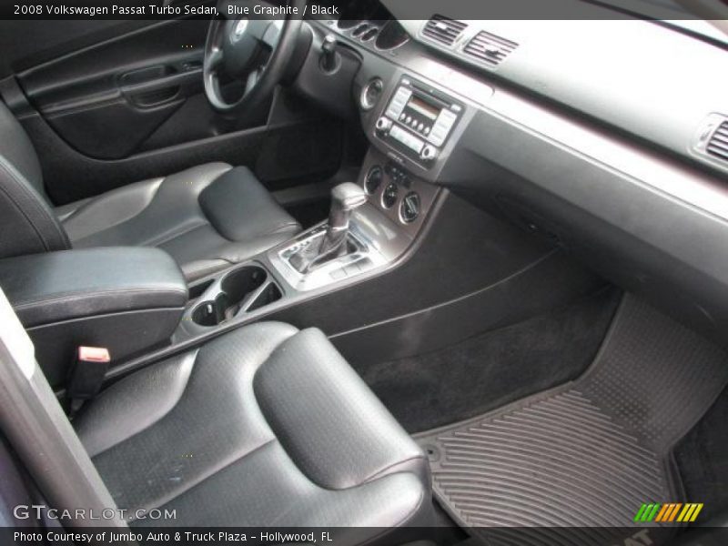Blue Graphite / Black 2008 Volkswagen Passat Turbo Sedan