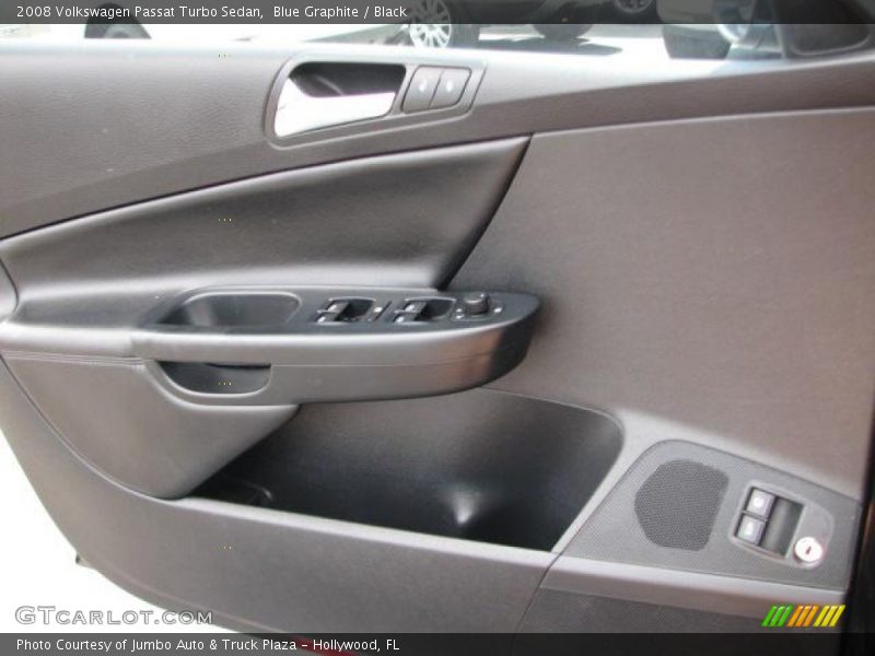 Blue Graphite / Black 2008 Volkswagen Passat Turbo Sedan