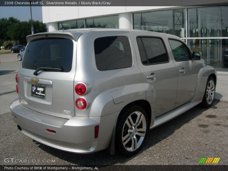 Silverstone Metallic / Ebony Black/Gray 2008 Chevrolet HHR SS