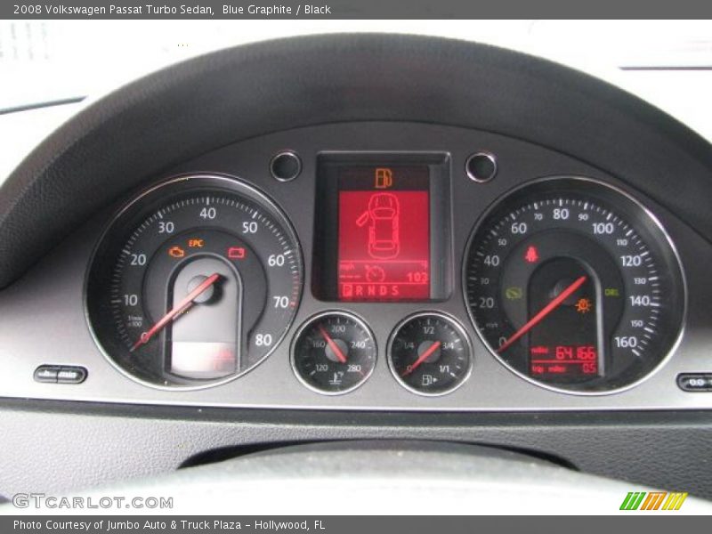 Blue Graphite / Black 2008 Volkswagen Passat Turbo Sedan
