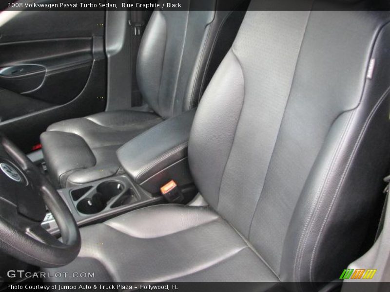 Blue Graphite / Black 2008 Volkswagen Passat Turbo Sedan