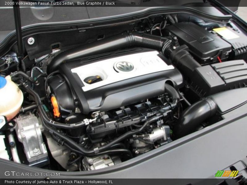 Blue Graphite / Black 2008 Volkswagen Passat Turbo Sedan