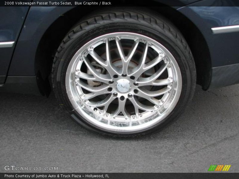 Blue Graphite / Black 2008 Volkswagen Passat Turbo Sedan