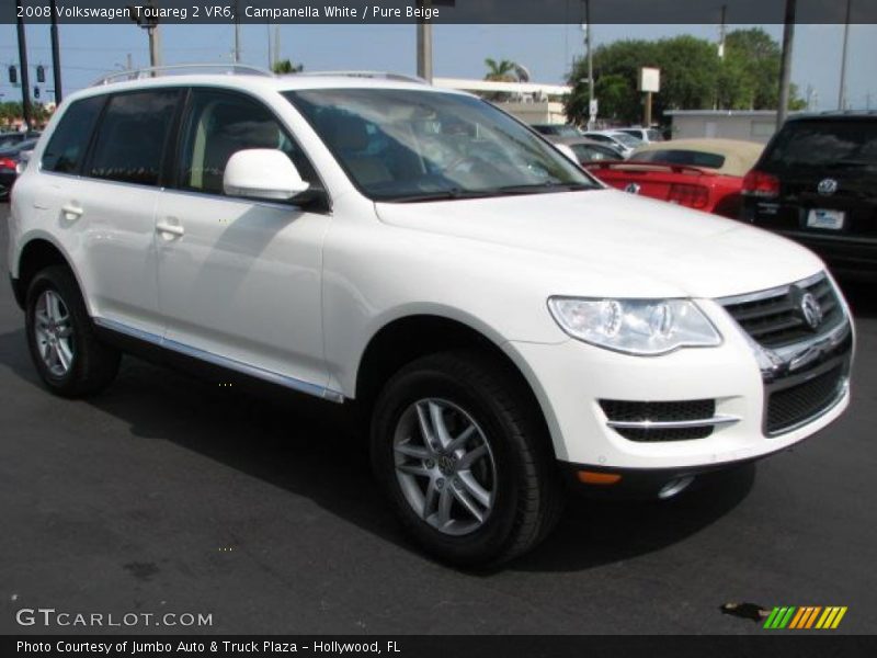 Campanella White / Pure Beige 2008 Volkswagen Touareg 2 VR6