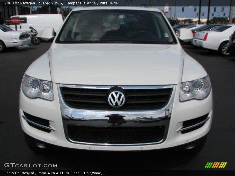 Campanella White / Pure Beige 2008 Volkswagen Touareg 2 VR6