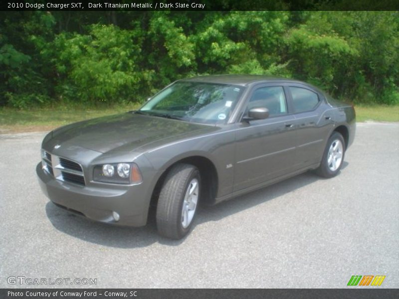 Dark Titanium Metallic / Dark Slate Gray 2010 Dodge Charger SXT