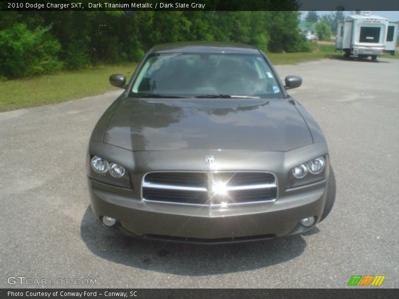 Dark Titanium Metallic / Dark Slate Gray 2010 Dodge Charger SXT