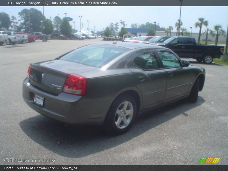 Dark Titanium Metallic / Dark Slate Gray 2010 Dodge Charger SXT