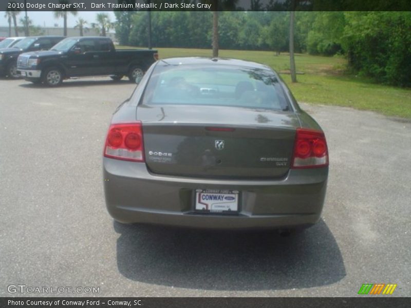 Dark Titanium Metallic / Dark Slate Gray 2010 Dodge Charger SXT
