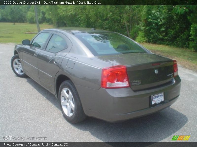 Dark Titanium Metallic / Dark Slate Gray 2010 Dodge Charger SXT