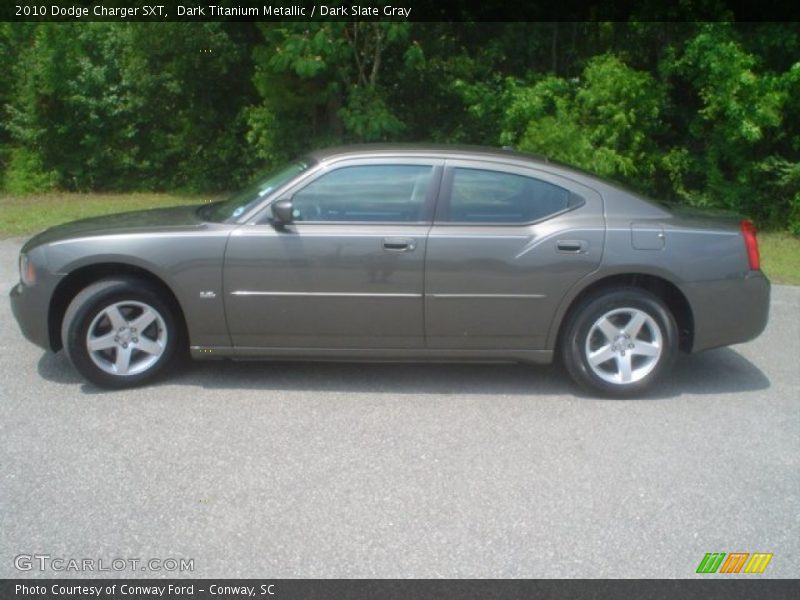 Dark Titanium Metallic / Dark Slate Gray 2010 Dodge Charger SXT
