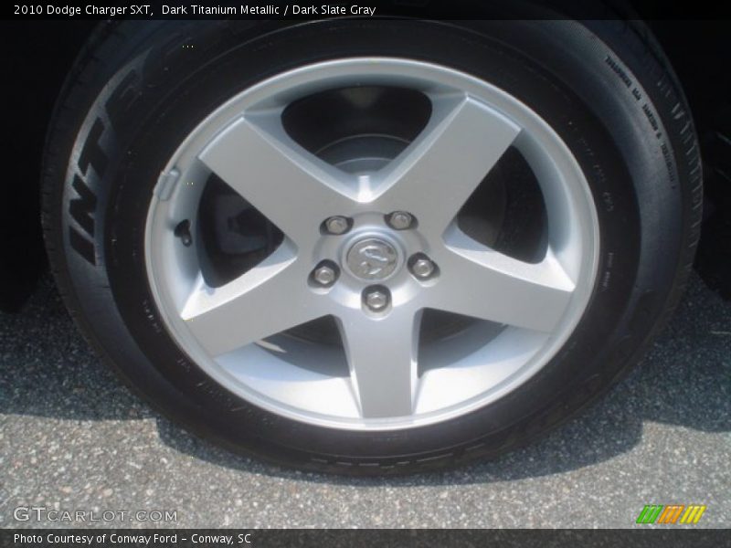 Dark Titanium Metallic / Dark Slate Gray 2010 Dodge Charger SXT