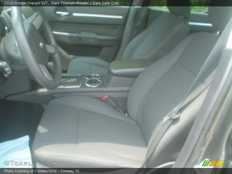 Dark Titanium Metallic / Dark Slate Gray 2010 Dodge Charger SXT
