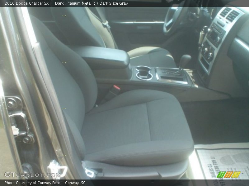 Dark Titanium Metallic / Dark Slate Gray 2010 Dodge Charger SXT