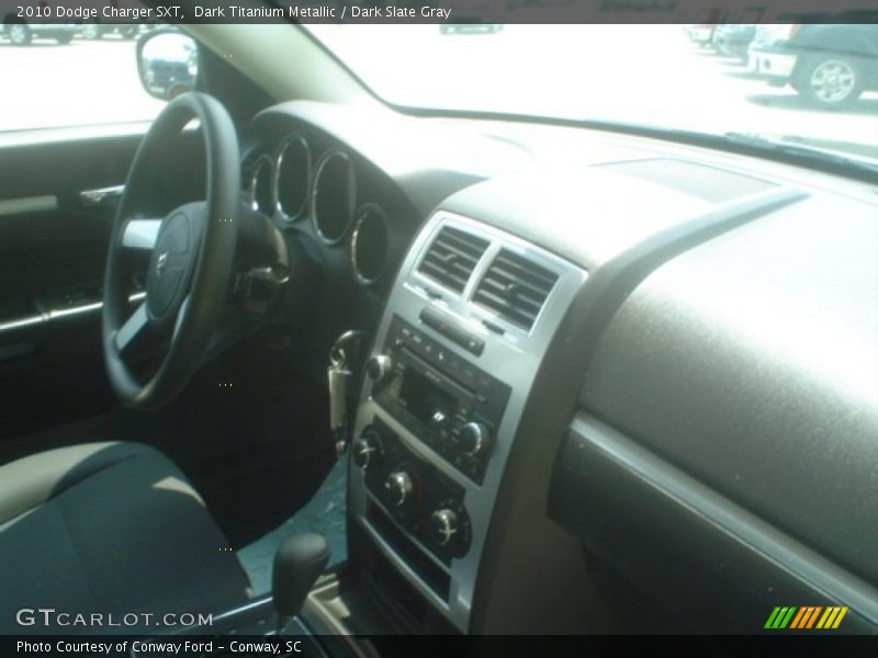 Dark Titanium Metallic / Dark Slate Gray 2010 Dodge Charger SXT