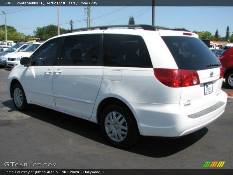 Arctic Frost Pearl / Stone Gray 2006 Toyota Sienna LE