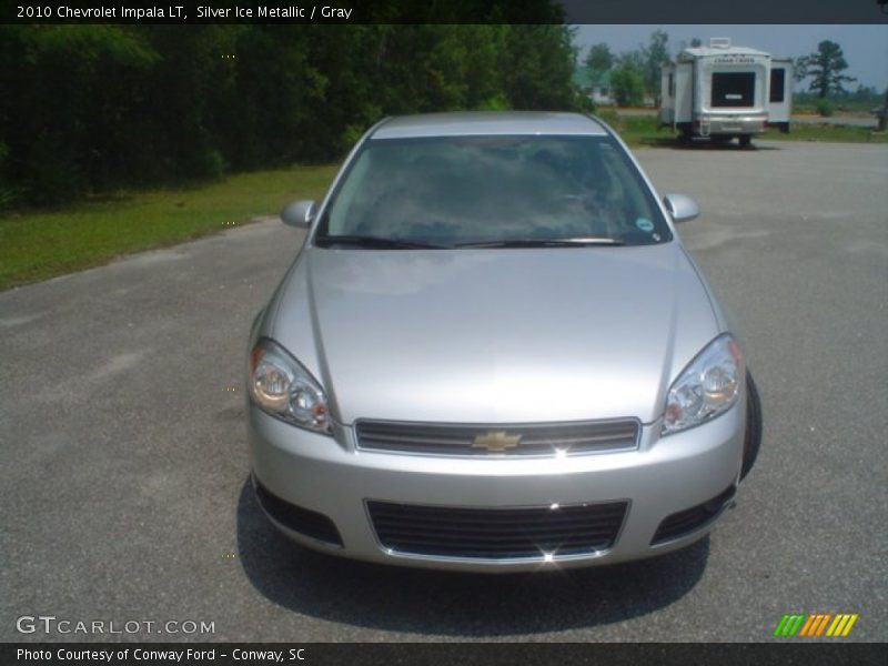 Silver Ice Metallic / Gray 2010 Chevrolet Impala LT