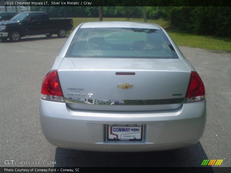 Silver Ice Metallic / Gray 2010 Chevrolet Impala LT