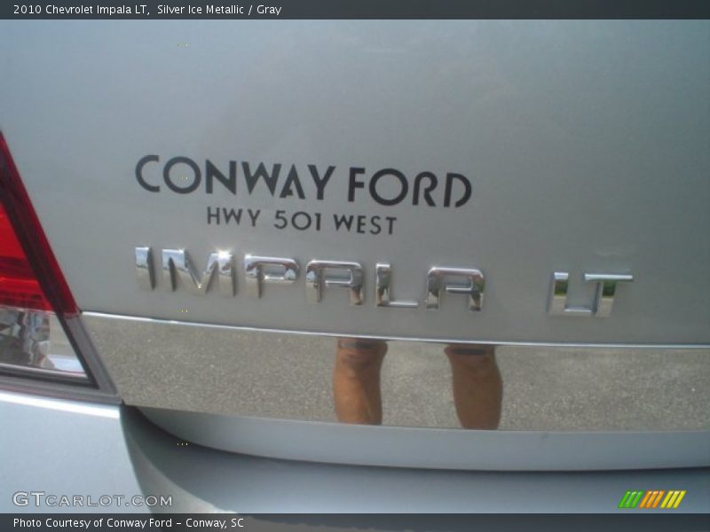 Silver Ice Metallic / Gray 2010 Chevrolet Impala LT