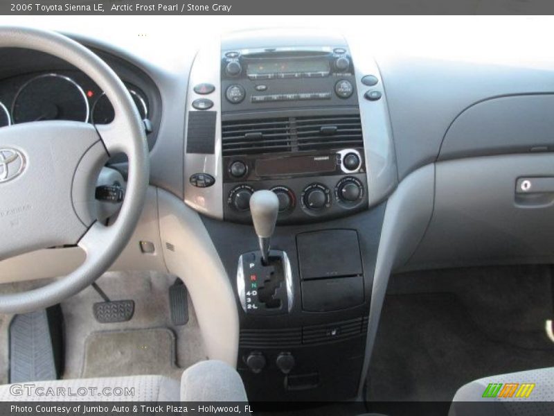 Arctic Frost Pearl / Stone Gray 2006 Toyota Sienna LE