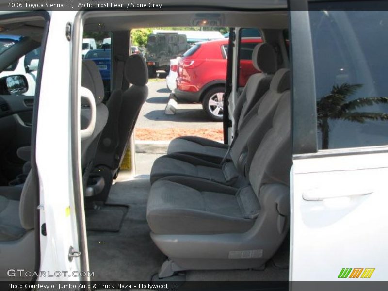 Arctic Frost Pearl / Stone Gray 2006 Toyota Sienna LE