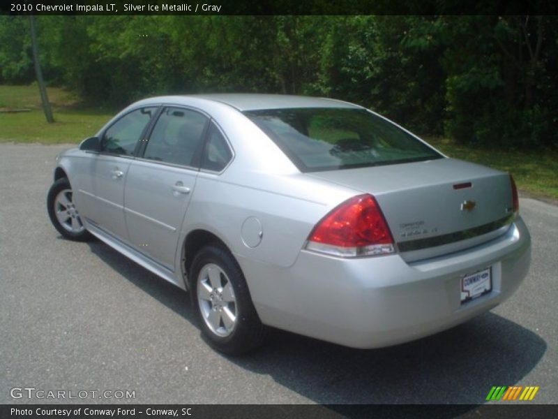 Silver Ice Metallic / Gray 2010 Chevrolet Impala LT
