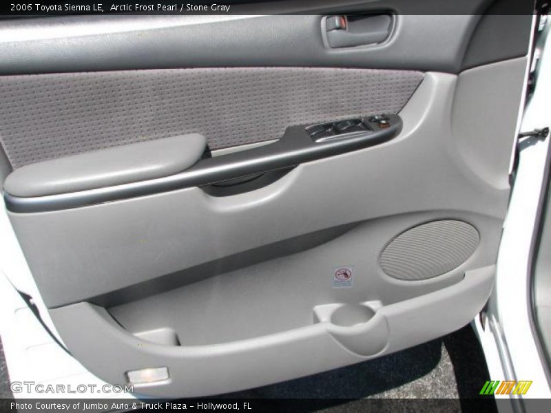 Arctic Frost Pearl / Stone Gray 2006 Toyota Sienna LE