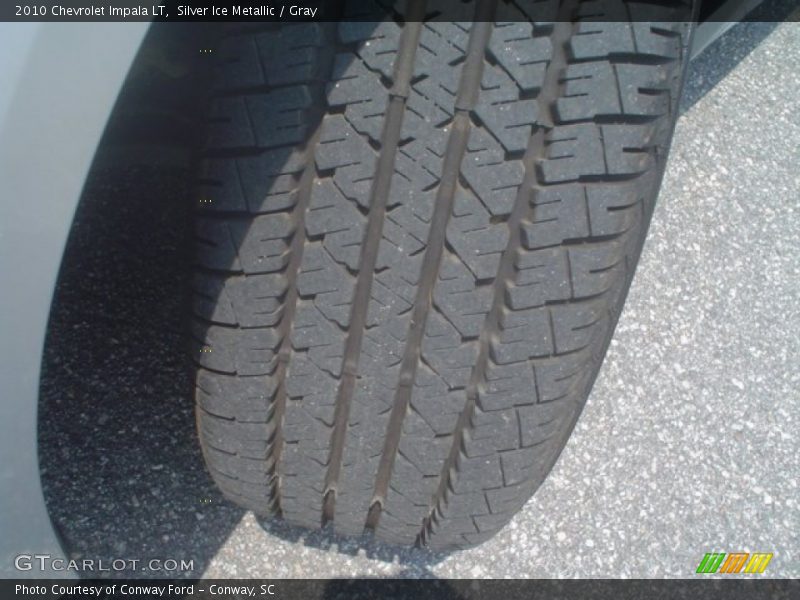 Silver Ice Metallic / Gray 2010 Chevrolet Impala LT