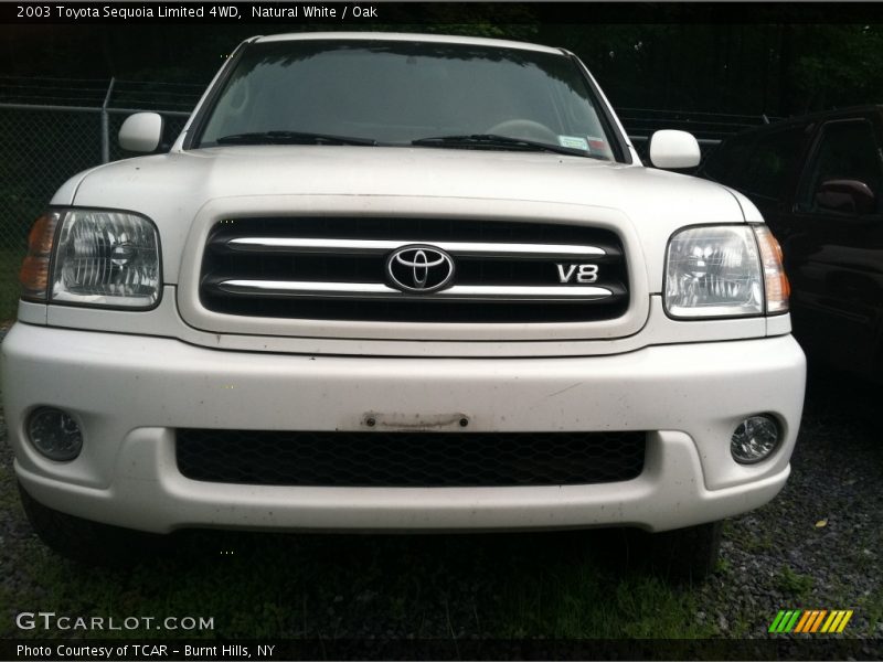 Natural White / Oak 2003 Toyota Sequoia Limited 4WD