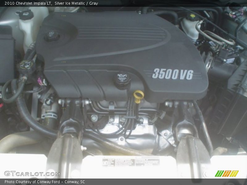 Silver Ice Metallic / Gray 2010 Chevrolet Impala LT