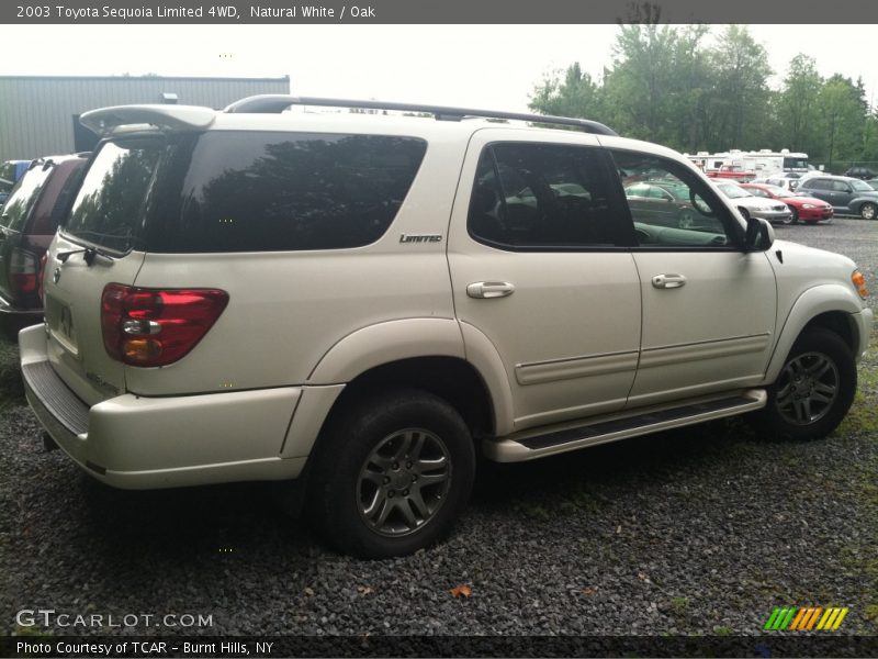Natural White / Oak 2003 Toyota Sequoia Limited 4WD
