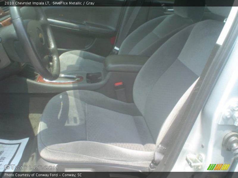 Silver Ice Metallic / Gray 2010 Chevrolet Impala LT